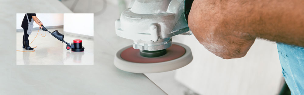 Polishing marble edging and Floor